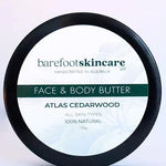 Barefoot Skincare Barefoot Skincare Face & Body Butter Essential Oil Atlas Cedarwood 88g