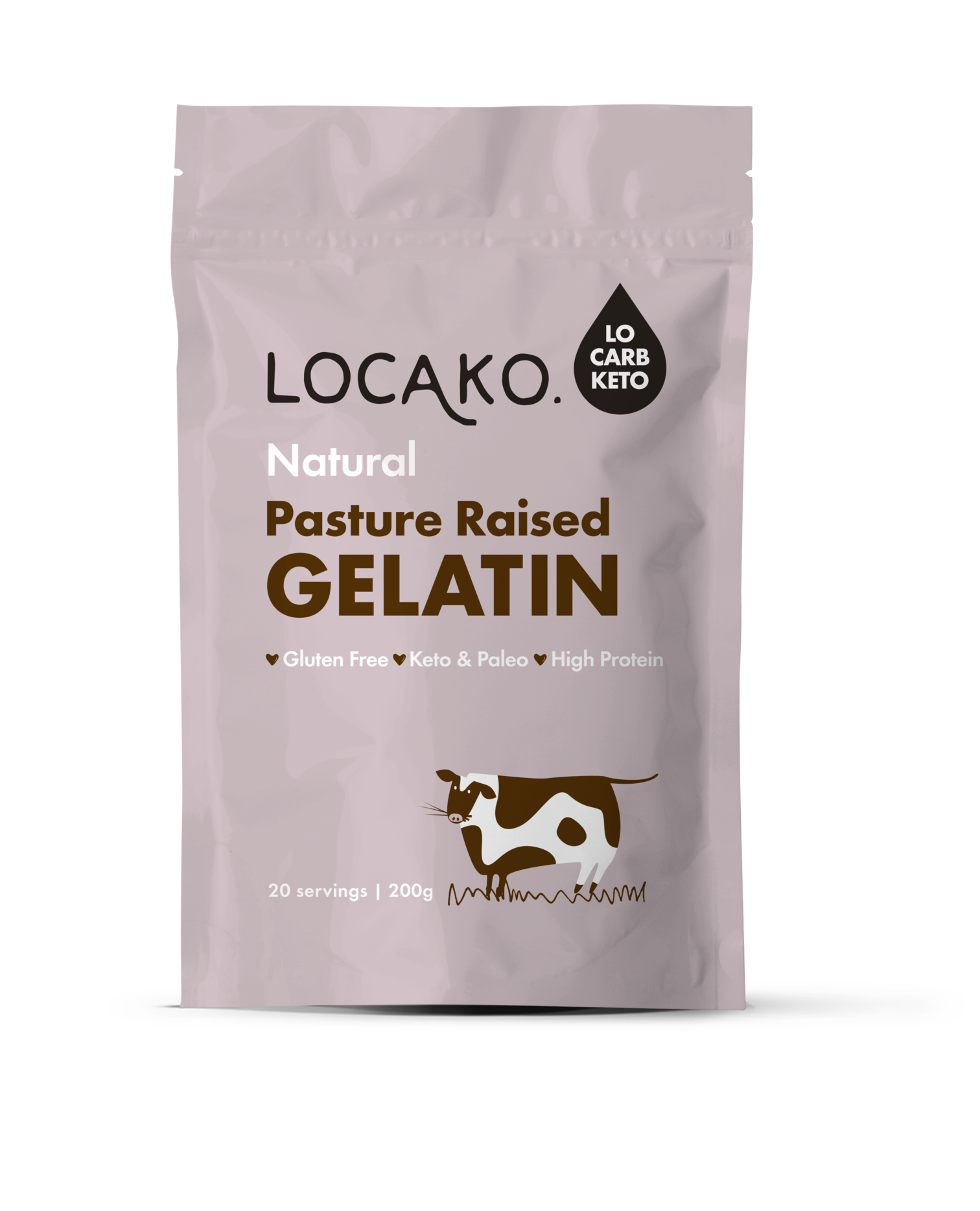 locako gelatin pasture raised natural 200g