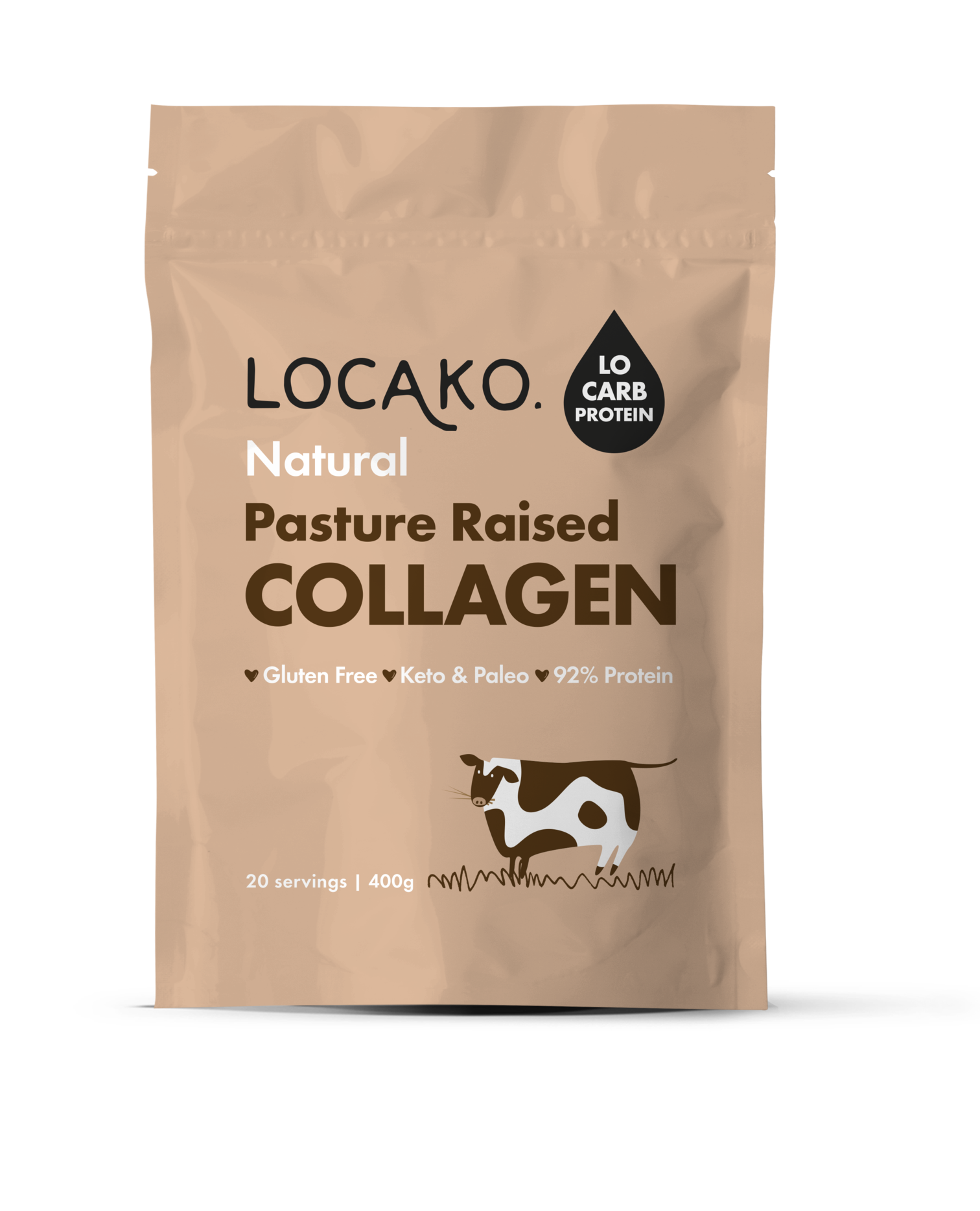 locako collagen pasture raised natural 400g