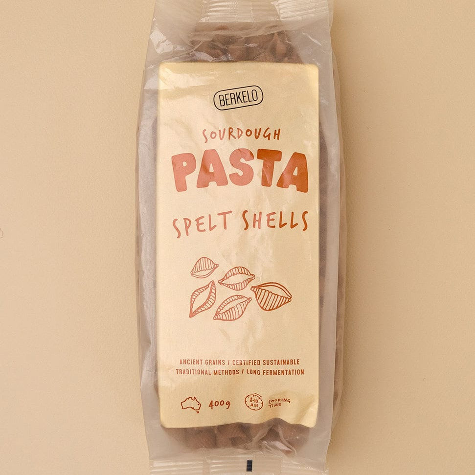 Berkelo Pasta Berkelo Sourdough Pasta Spelt Shells 400g