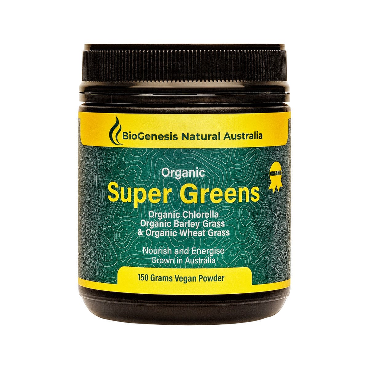 BioGenesis Vitamins & Supplements 150g BioGenesis Natural Australia (Travel Friendly) Organic Super Greens Powder