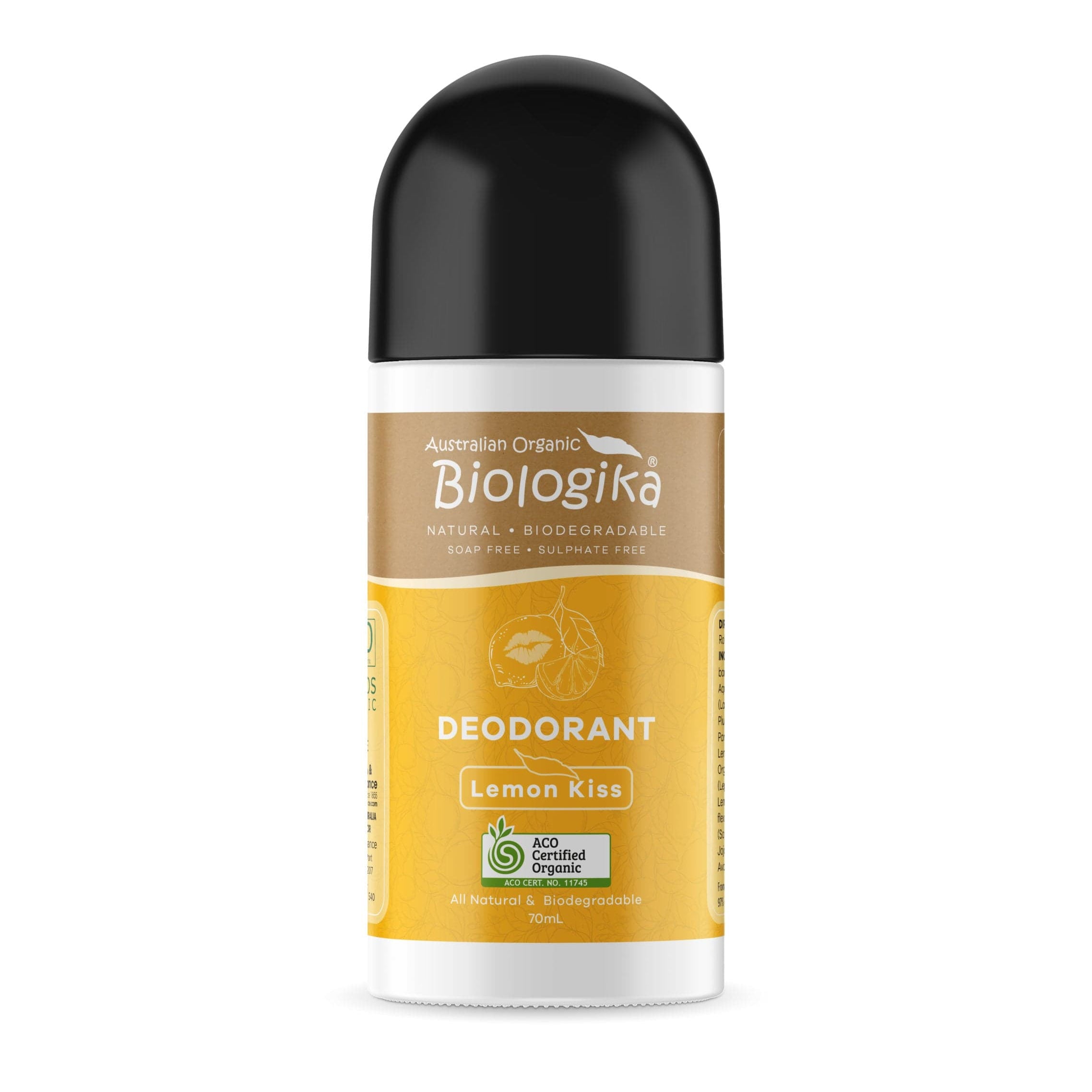 Biologika Deodorant Roll On Biologika Organic Lemon Kiss Deodorant 70ml