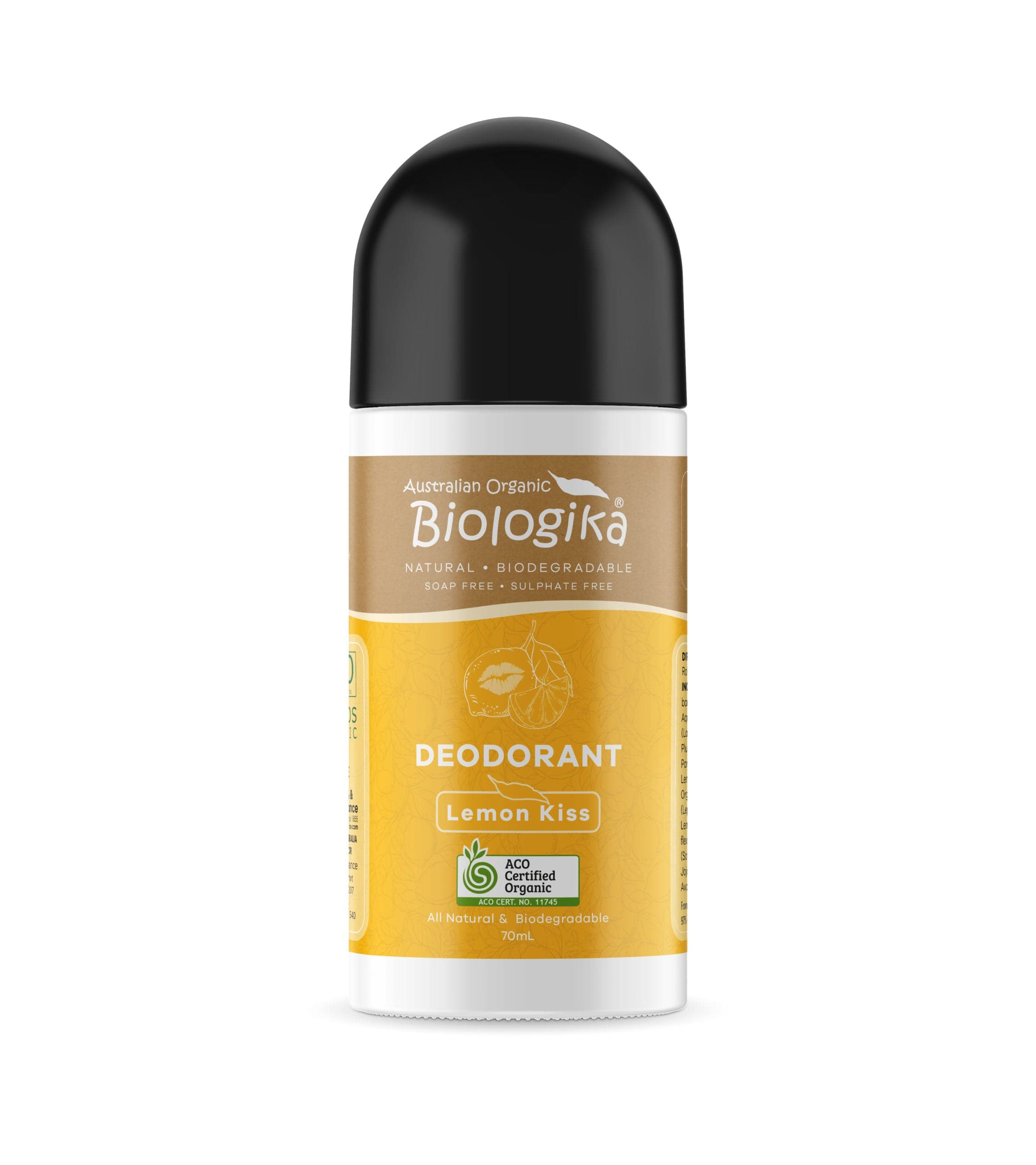 Biologika Deodorant Roll On Biologika Organic Lemon Kiss Deodorant 70ml