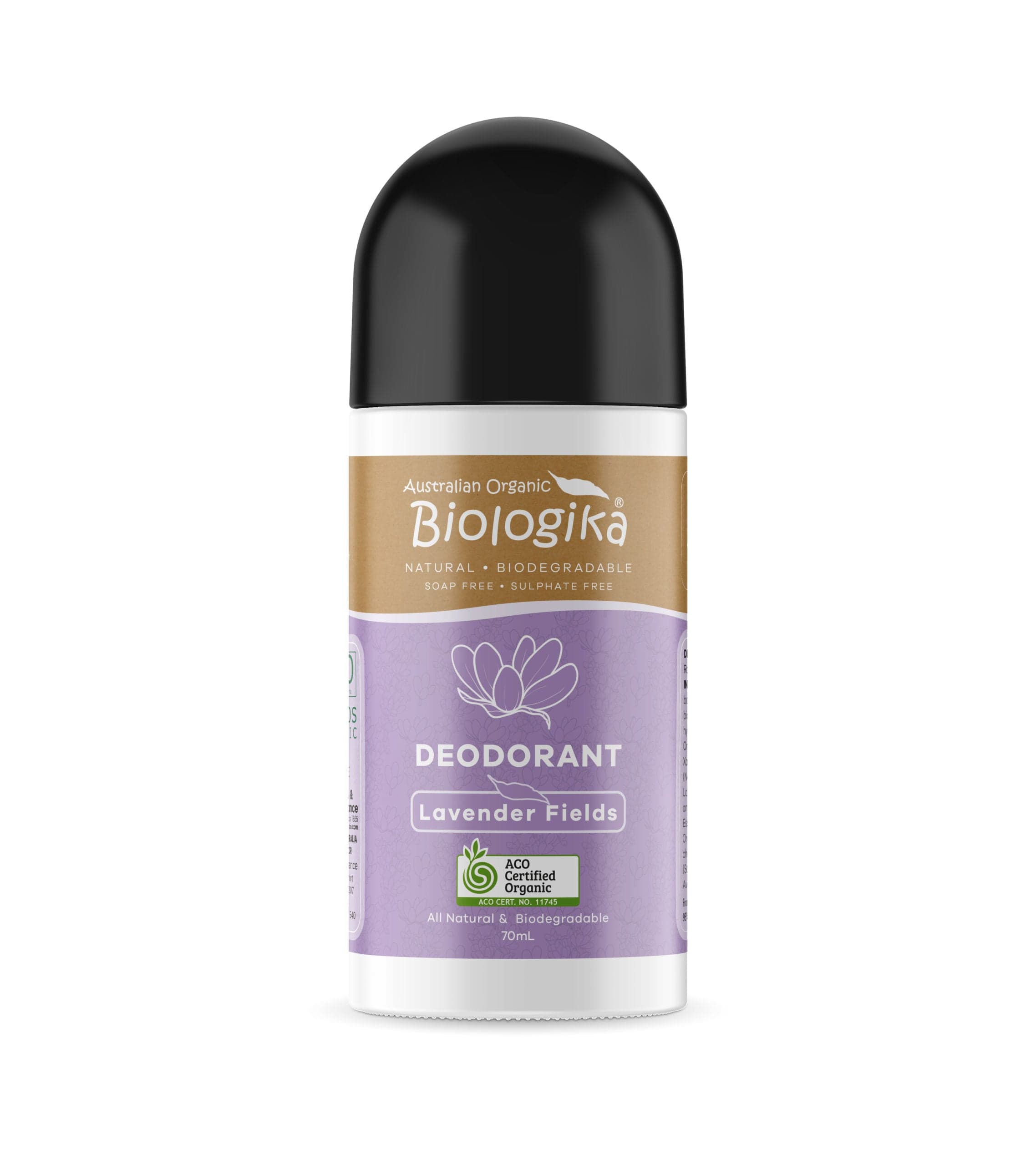 Biologika Deodorant Roll On Biologika Roll-on Deodorant Lavender Fields 70ml