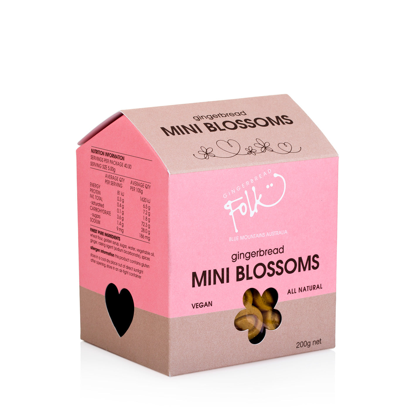 Gingerbread Folk Mini Blossoms 200g