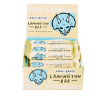 Blue Dinosaur Snack Foods LAMINGTON 12x45g Blue Dinosaur Snack Bar 12x45g