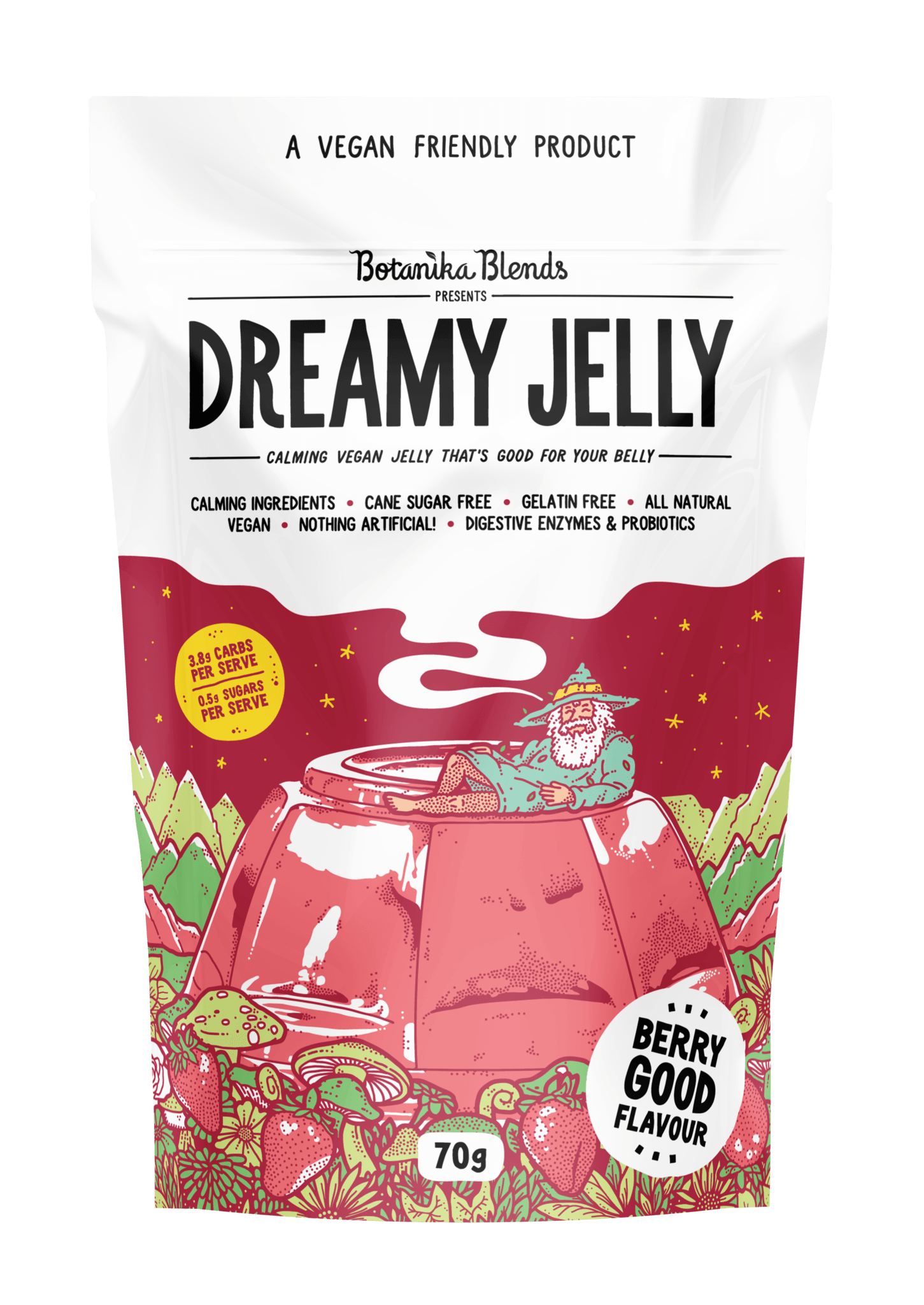 Botanika Blends Protein Powder Botanika Blends Dreamy Jelly Berry Good 70g