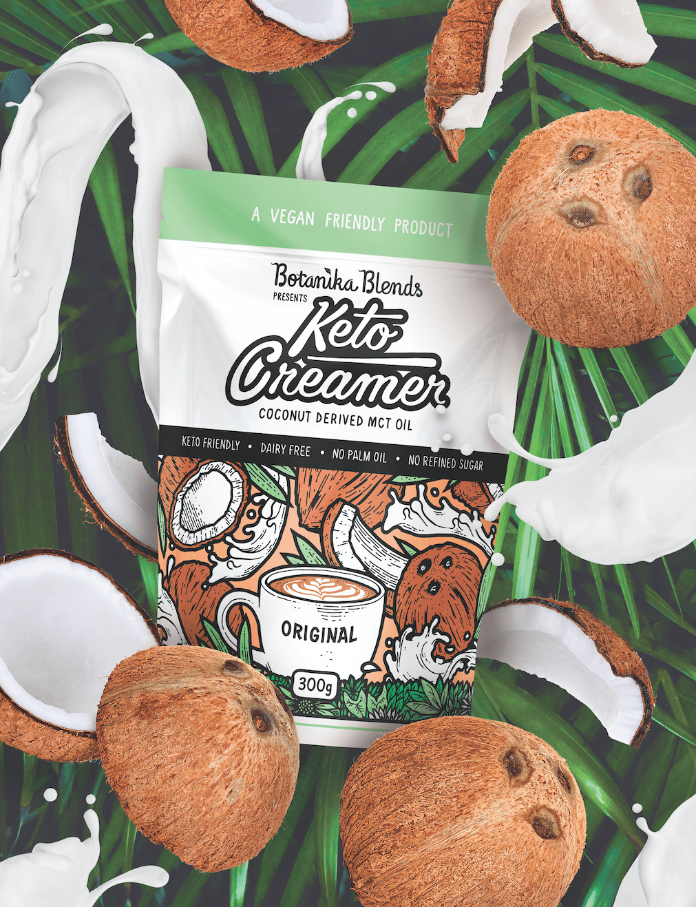 Botanika Blends Protein Powder Botanika Blends Keto Creamer Original 300g