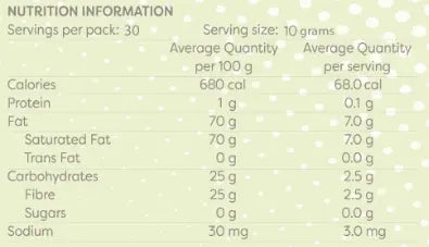 Brain and Brawn Vegan Keto MCT Oil Powder (with Prebiotic Fibre) Unflavoured 300g product image 3