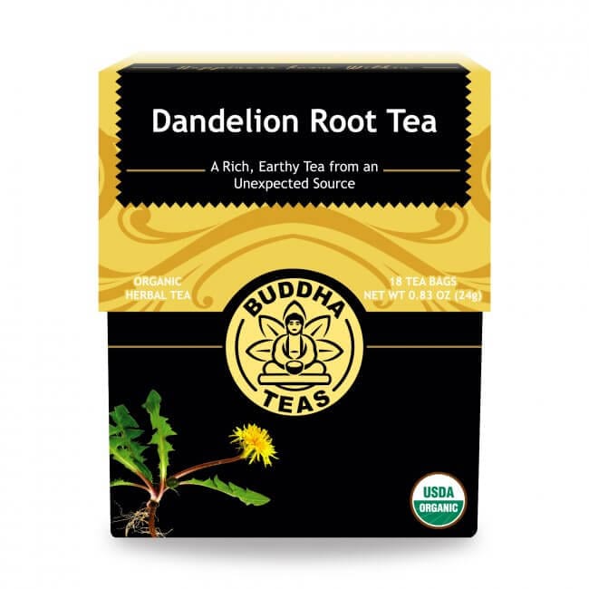 Buddha Teas Organic Tea Buddha Teas Organic Herbal Dandelion Root Tea 18 Sachets