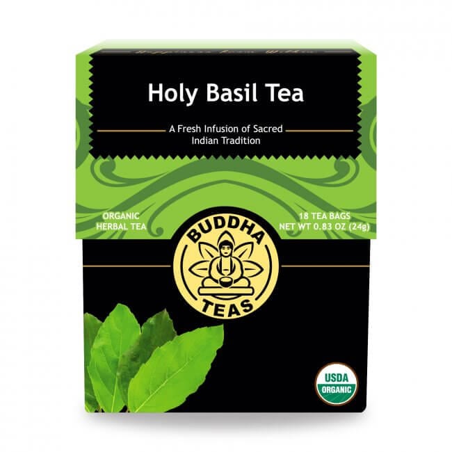 Buddha Teas Organic Tea Buddha Teas Organic Herbal Holy Basil Tea (Tulsi) 18 Sachets