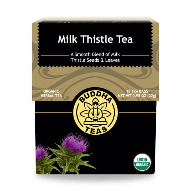 Buddha Teas Organic Tea Buddha Teas Organic Herbal Milk Thistle Tea 18 Sachets