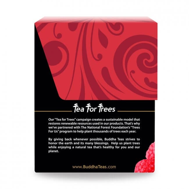 Buddha Teas Organic Tea Buddha Teas Organic Herbal Raspberry Leaf Tea 18 Sachets