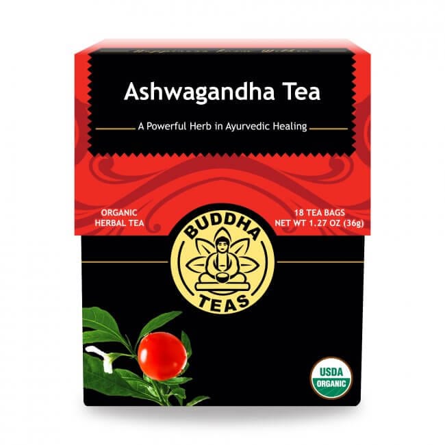 Buddha Teas Organic Tea Buddha Teas Organic Herbal Tea Bags Ashwagandha Tea 18 Sachets