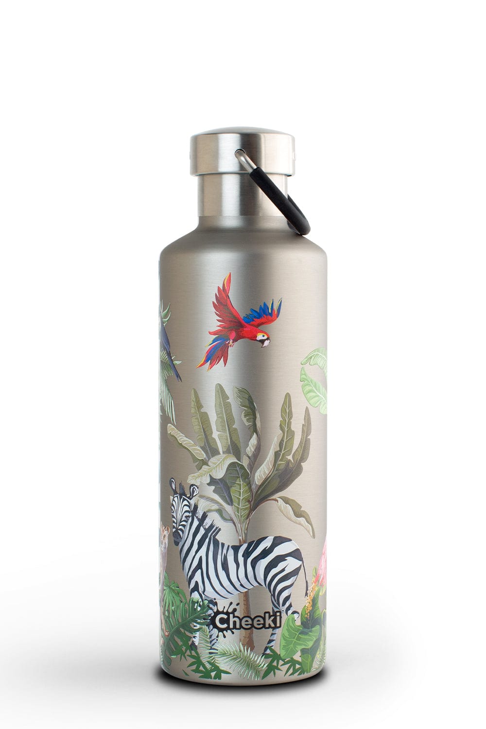 Cheeki Water Bottle Jungle Cheeki Stainless Steel Bottle Insulated - 600ml