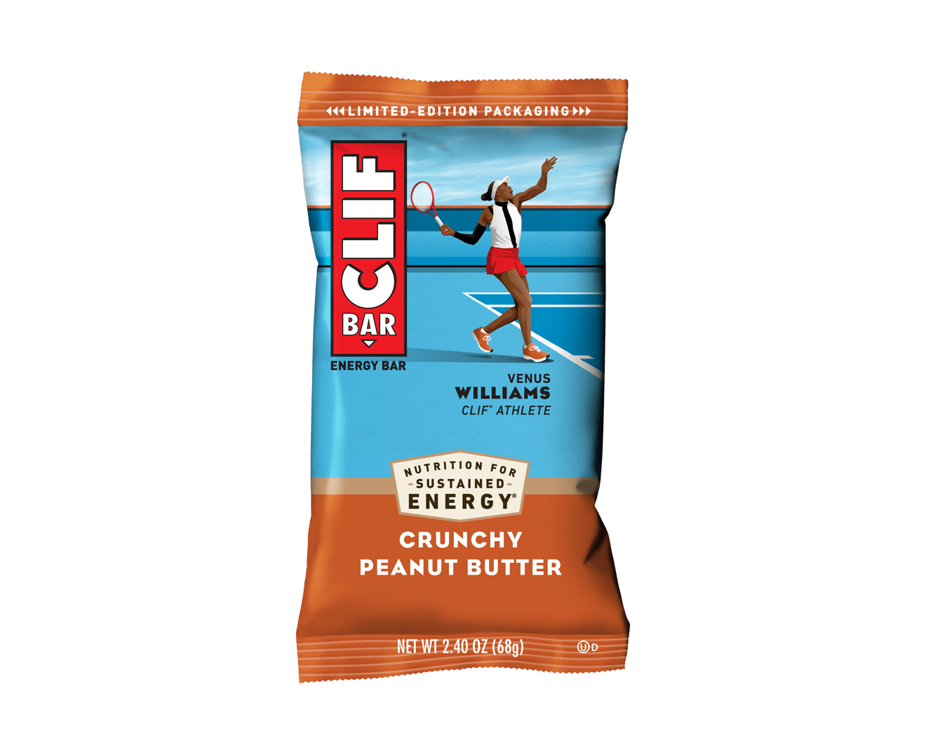 Clif Snack Foods Clif Energy Bar Crunchy Peanut Butter 12x68g