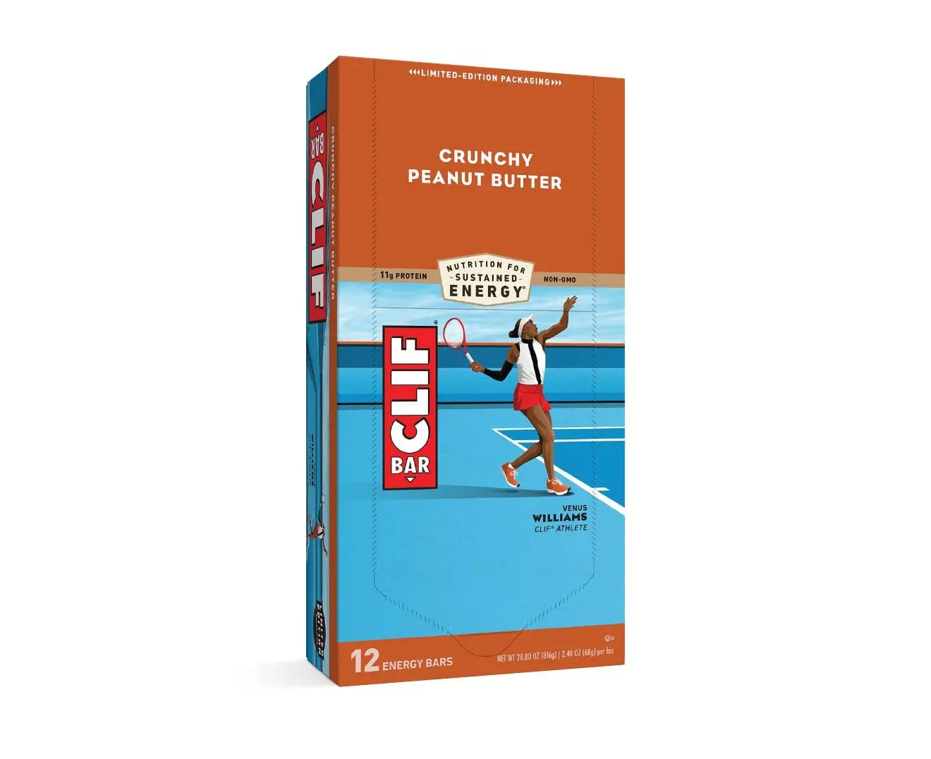 Clif Snack Foods Clif Energy Bar Crunchy Peanut Butter 12x68g