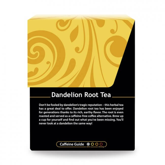 buddha teas organic herbal dandelion root tea 18 sachets