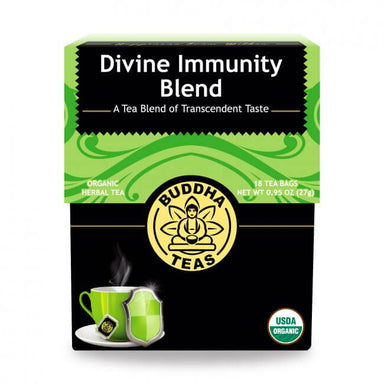 buddha teas organic herbal divine immunity  18 sachets