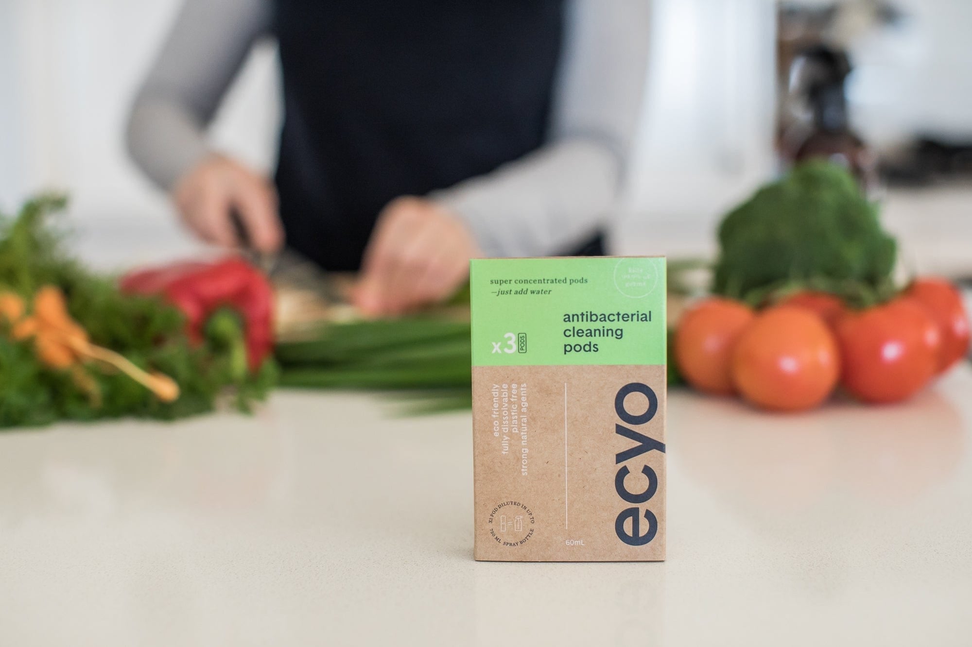 Ecyo Cleaning Kit Ecyo Antibacterial Cleaning Refill Pods (for spray bottles) 3 pack