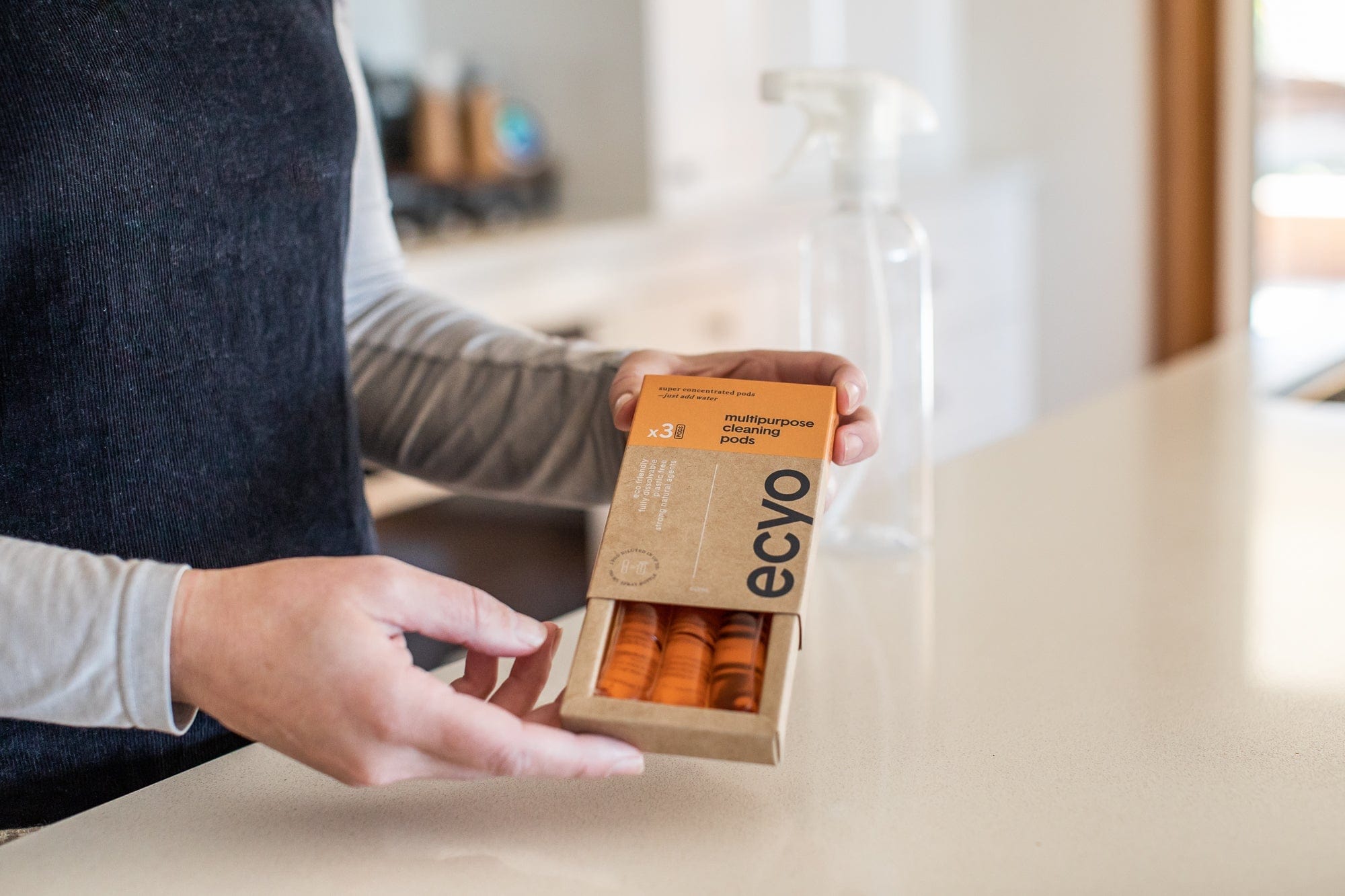 Ecyo Cleaning Kit Ecyo Multipurpose Cleaning Refill Pods (for spray bottles) 3 pack