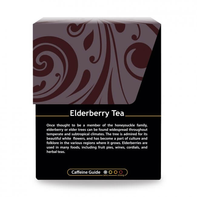 buddha organic herbal elderberry tea 18 sachets