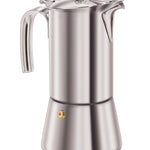 Euroline Espresso Maker 6 CUP Euroline Stainless Steel Espresso Maker