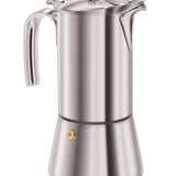 Euroline Espresso Maker 6 CUP Euroline Stainless Steel Espresso Maker