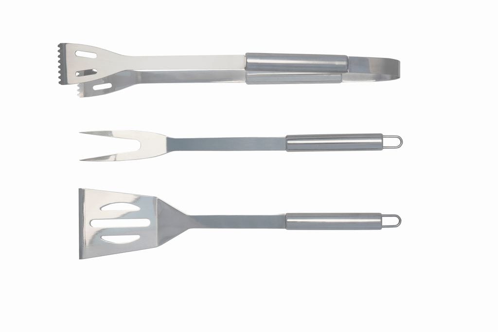 Euroline Euroline Mini BBQ Set 3pc - Turner, Tongs & Fork