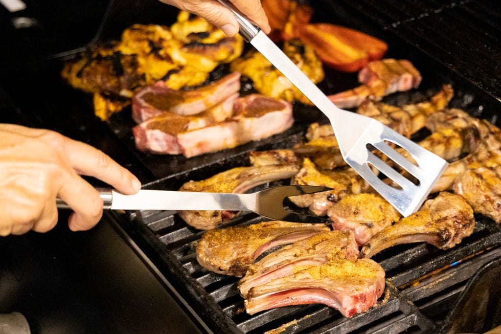 Euroline Euroline Mini BBQ Set 3pc - Turner, Tongs & Fork