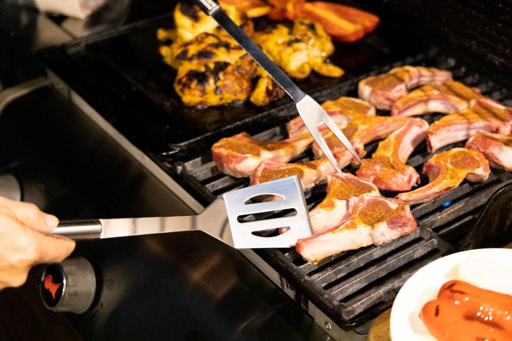 Euroline Euroline Mini BBQ Set 3pc - Turner, Tongs & Fork