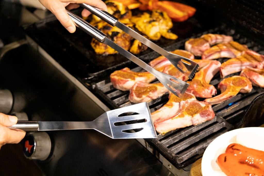 Euroline Euroline Mini BBQ Set 3pc - Turner, Tongs & Fork