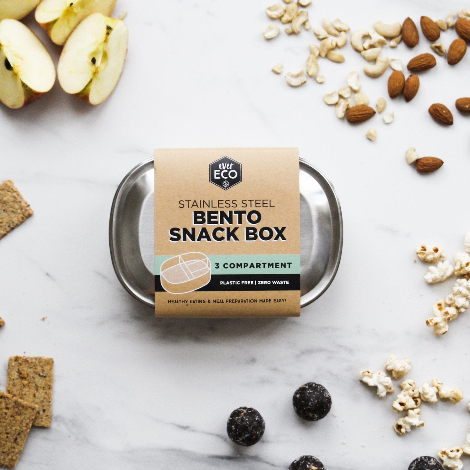Ever Eco Home & Garden Ever Eco Stainless Steel Bento Snack Box