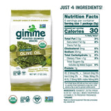 Gimme Snack Foods Gimme Roasted Seaweed Snacks Olive Oil Multi Pack 6x5g
