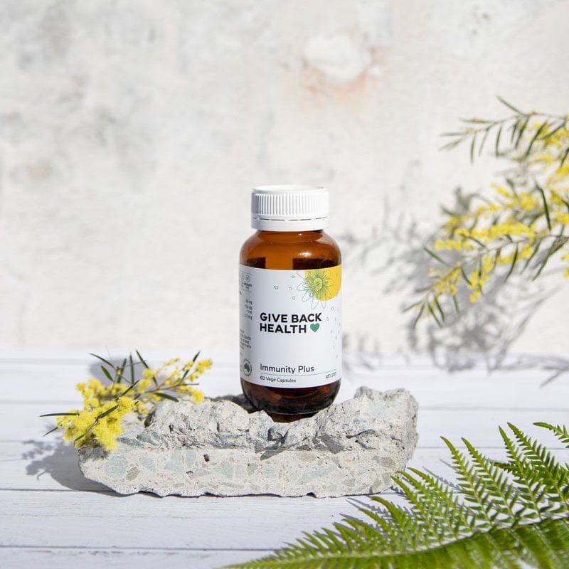 Give Back Health Immune Capsules Give Back Health Immunity Plus 60 Caps