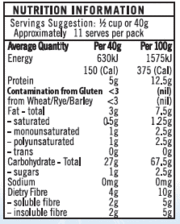 Gloriously Free Oats, Grits & Hot Cereal Gloriously Free GF Rolled Quick Oats