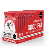 Googys Snack Foods Googys Good Fat Collagen Bar Salted Caramel 45g x 12