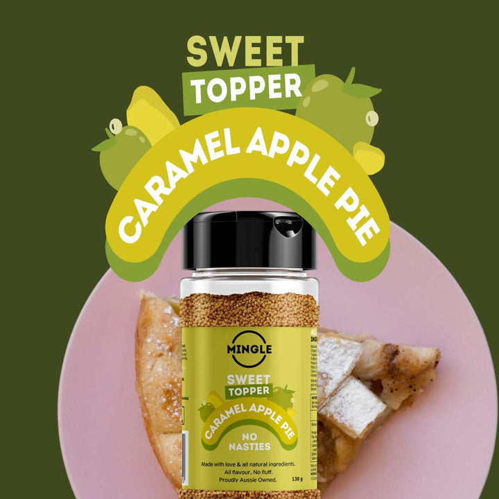 Mingle Sweet Topper Caramel Apple Pie 120g