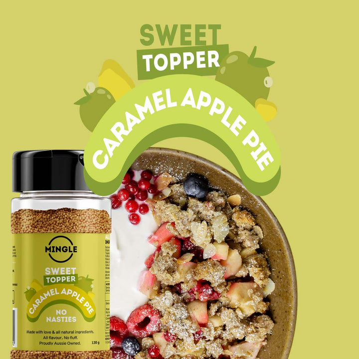 Mingle Sweet Topper Caramel Apple Pie 120g