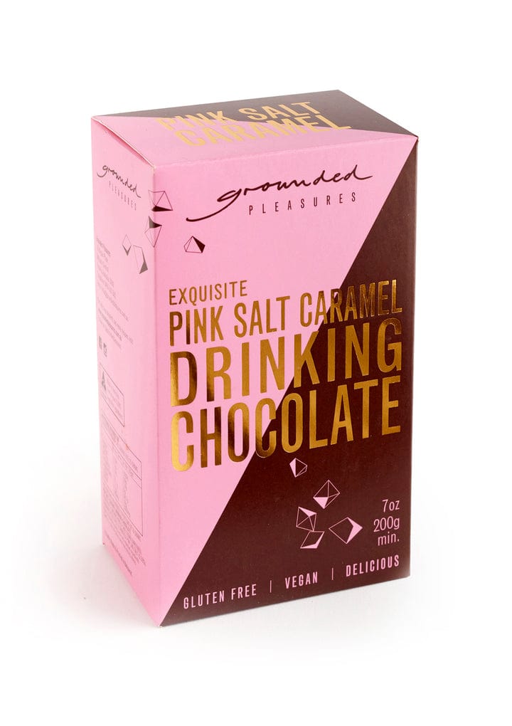 Grounded Pleasures Hot Chocolate 200g Grounded Pleasures Pink Salt Caramel 200gms