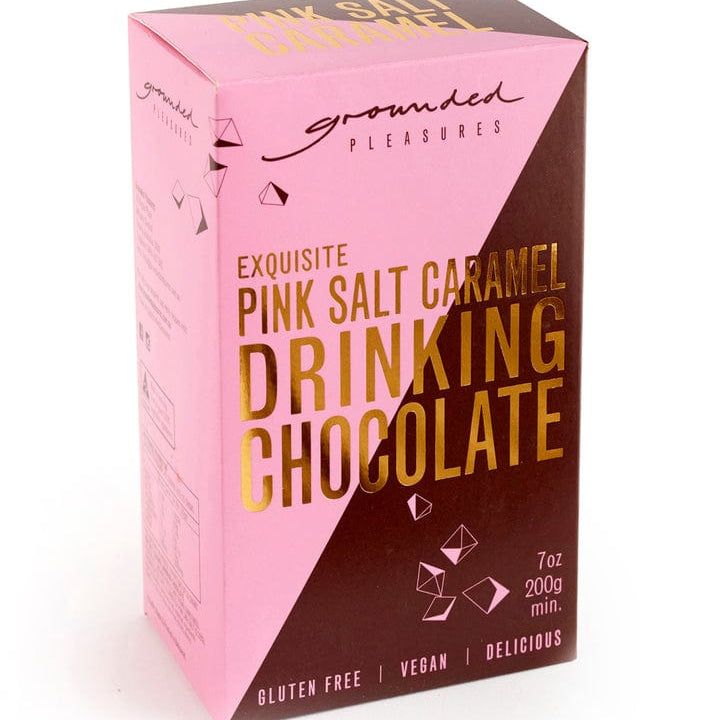 Grounded Pleasures Hot Chocolate 200g Grounded Pleasures Pink Salt Caramel 200gms