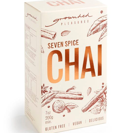 Grounded Pleasures Hot Chocolate 200g Grounded Pleasures Seven Spice Sri Lankan Chai