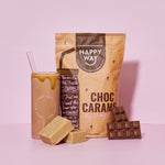 Happy Way Protein Powder Happy Way Ashy Bines Whey Protein Powder Choc Caramel 500g
