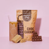Happy Way Protein Powder Happy Way Ashy Bines Whey Protein Powder Choc Caramel 500g