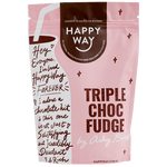 Happy Way Protein Powder Happy Way Ashy Bines Whey Protein Powder Triple Choc Fudge 500g