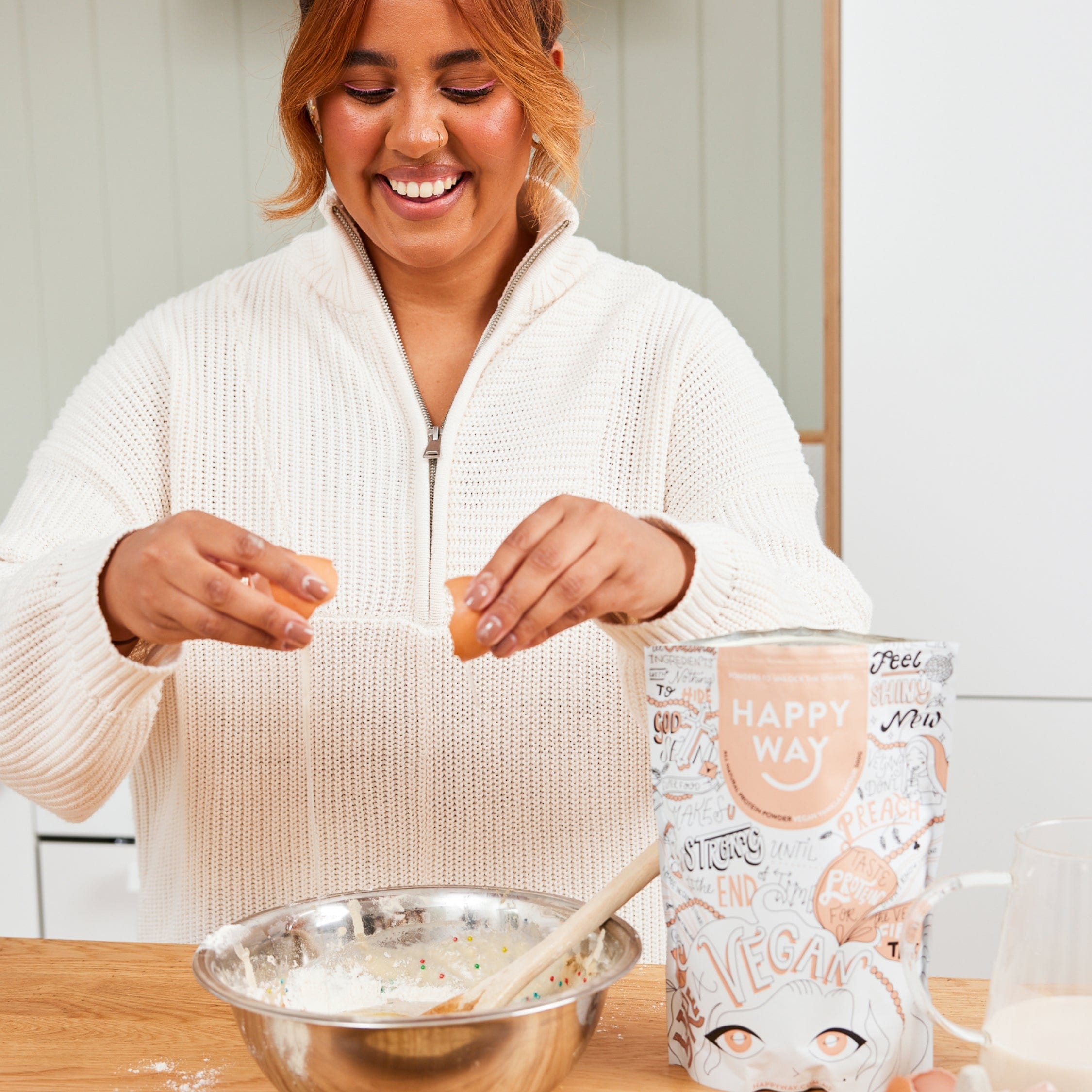 Happy Way Protein Powder Happy Way Vegan Protein Powder Vanilla