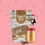 Happy Way Protein Powder Happy Way Whey Protein Powder Caramel Biscuit 500g