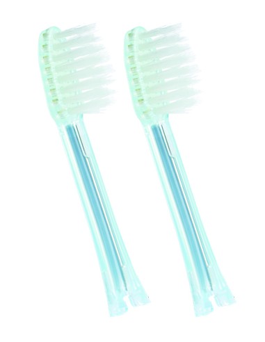 dr. tung -ionic toothbrush (soft) replacement heads (twin pack)