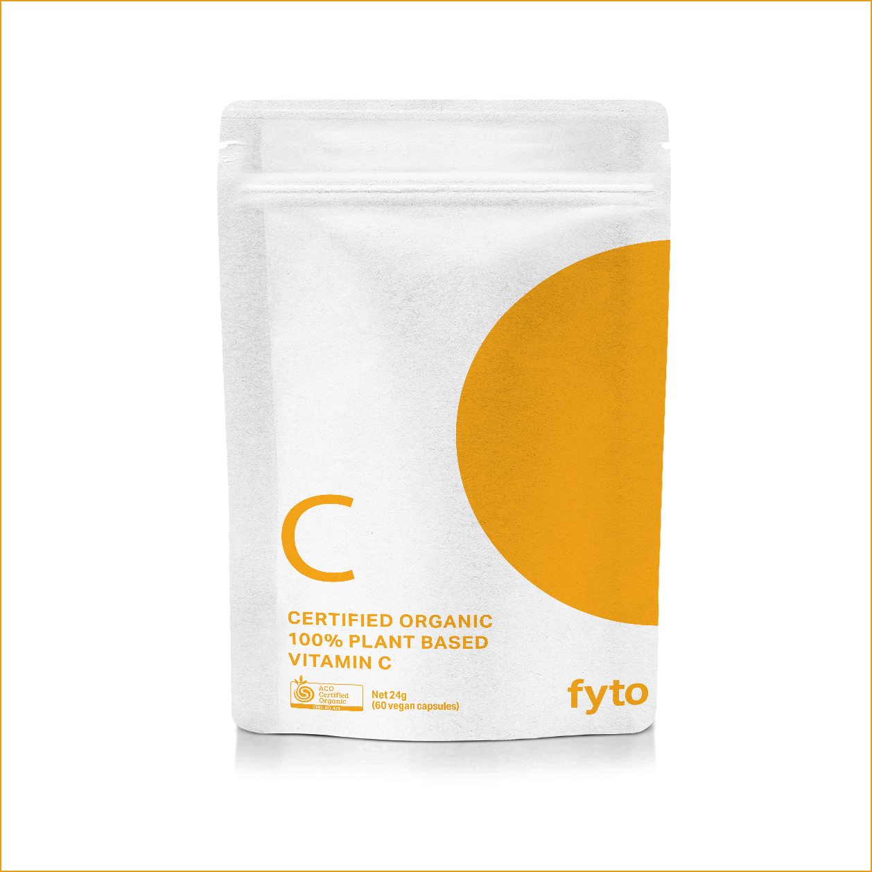 Fyto Vitamin C Certified Organic 100% Plant based 60 capsules