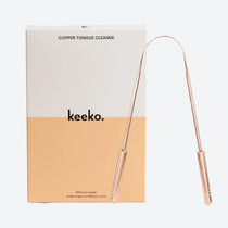 Keeko Premium Copper Tongue Cleaner 1Pk by Keeko